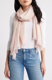 Nordstrom Metallic Lightweight Wrap