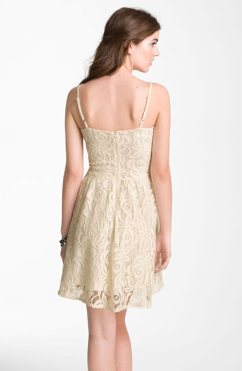 Love, Fire Fire Lace Dress, Alternate, color, 