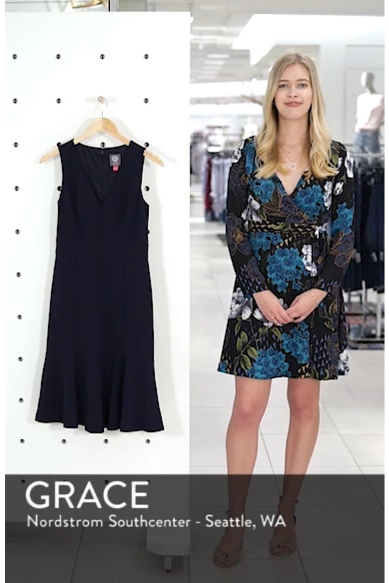 Ruffle Hem Body-Con Dress video