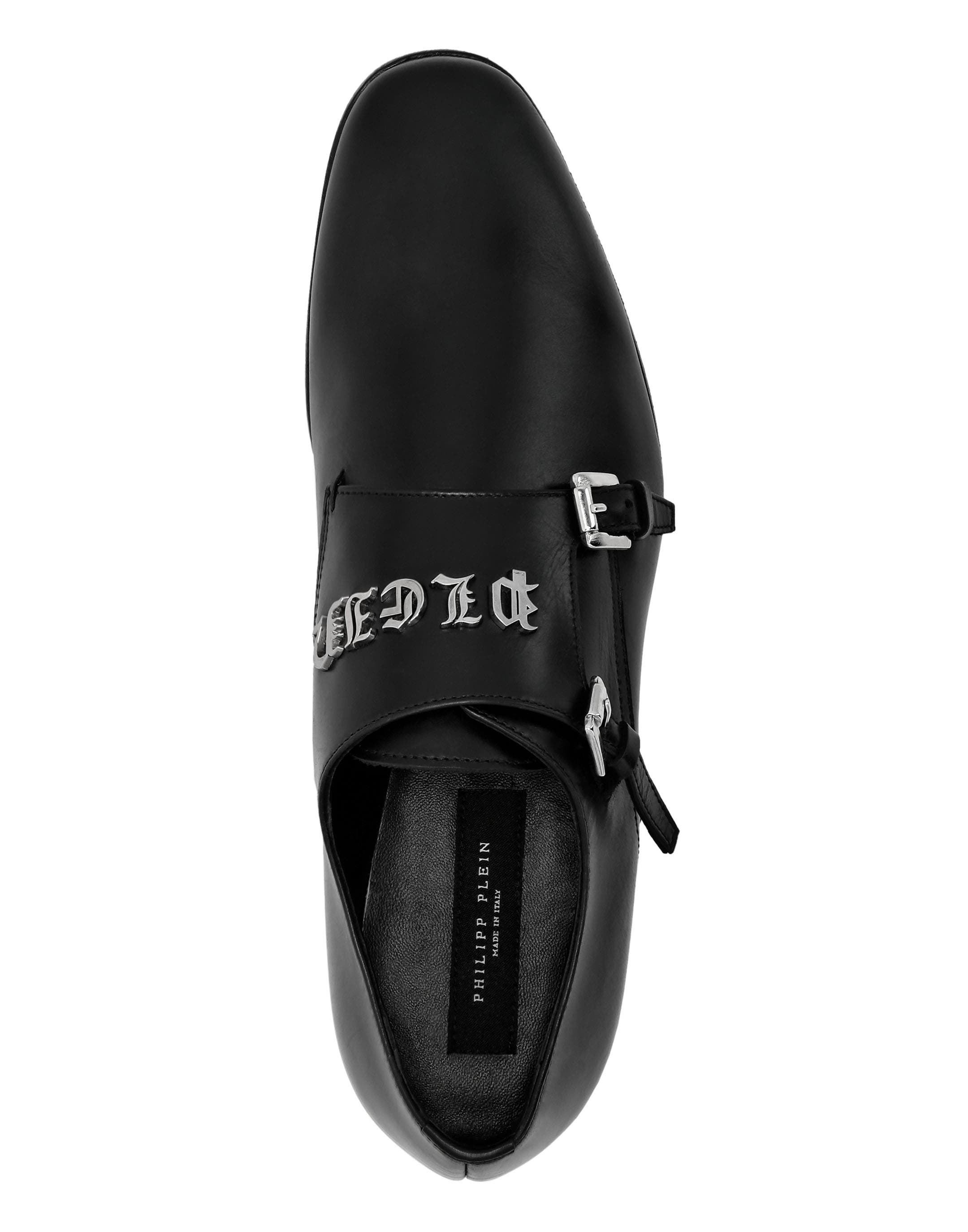 Derby Gothic Plein Men, Alternate, color, black