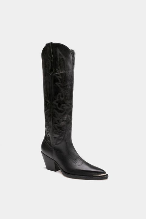 Western Fashion Leather Boots Gilia