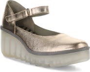 Fly London Bawo Platform Wedge Pump