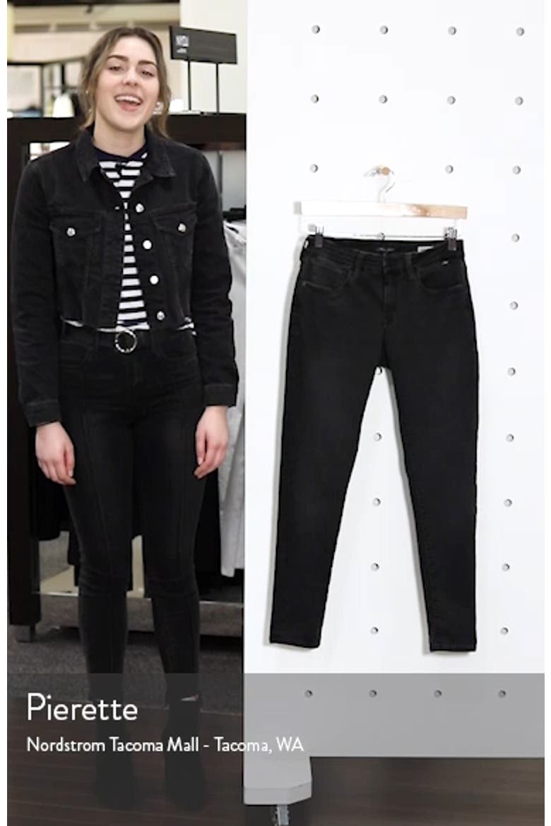 Alexa Mid Rise Skinny Jeans video