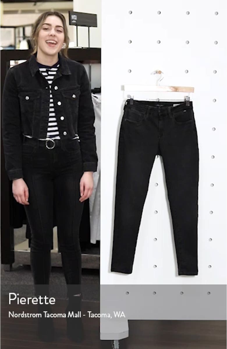 Alexa Mid Rise Skinny Jeans, sales video thumbnail
