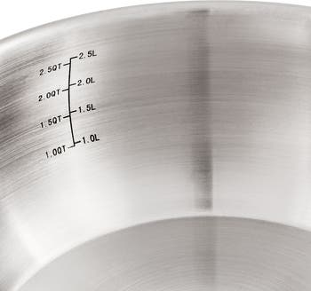 Stainless Steel Belly 4-Piece Cookware Set