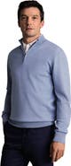 Charles Tyrwhitt Merino Zip Neck Long Sleeve Sweater