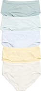 NORDSTROM RACK Seamless 5-Pack Full Briefs