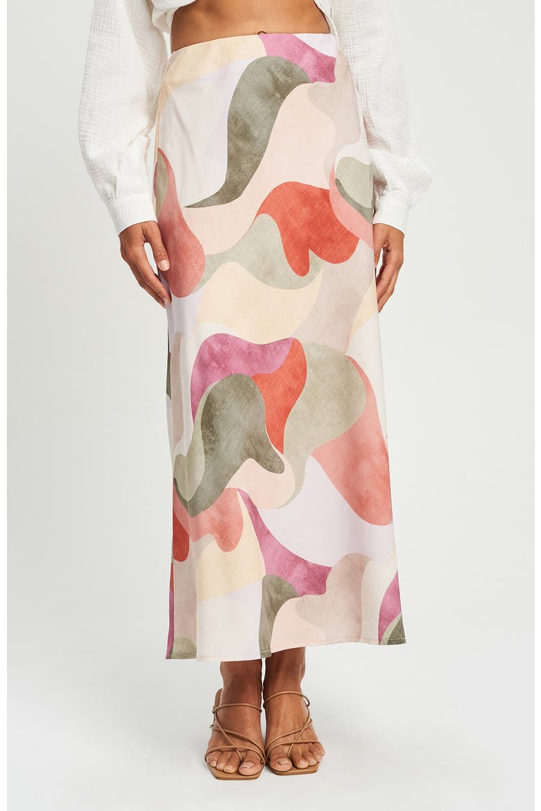 Newport Skirt, Alternate, color, Abstract Tonal