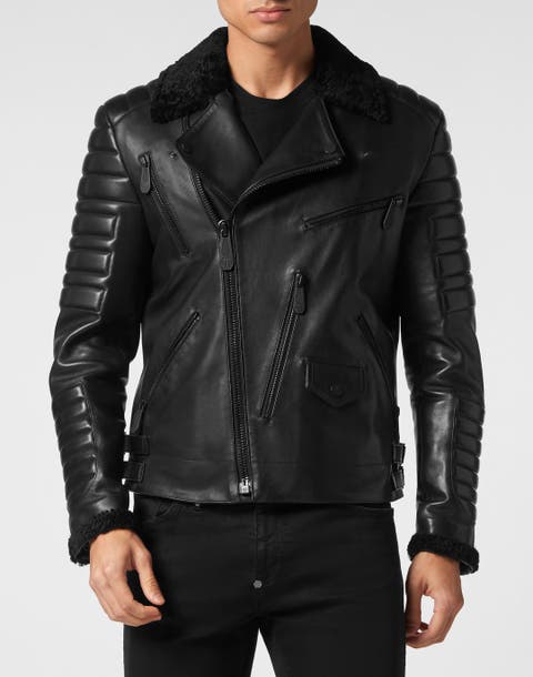 Leather Biker Gothic Plein Men
