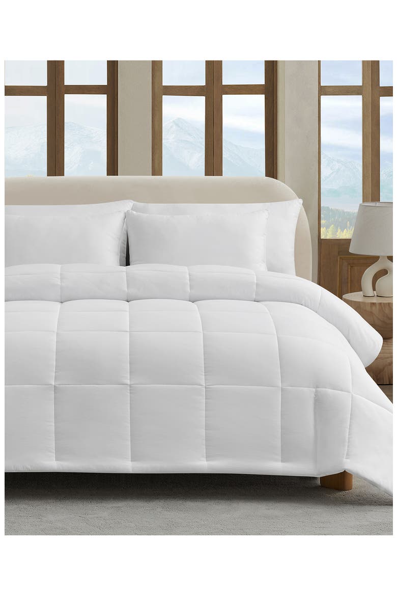 Devon Comforter, Alternate, color, WHITE