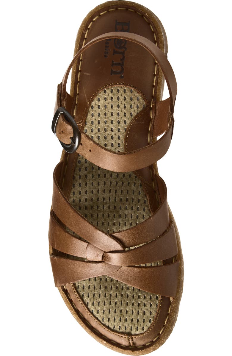 Børn Tabra II Sandal, Alternate, color, Tan Leather