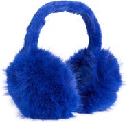 NORDSTROM RACK Faux Fur Collapsible Earmuffs