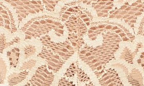 Commando 'tulip' Lace Thong In Gold
