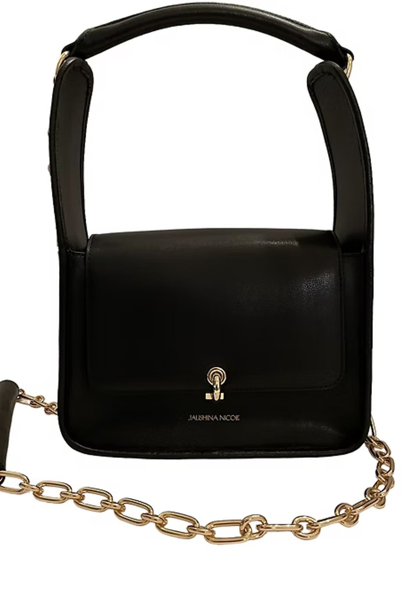 Nicole Shoulder Bag, Alternate, color, Black