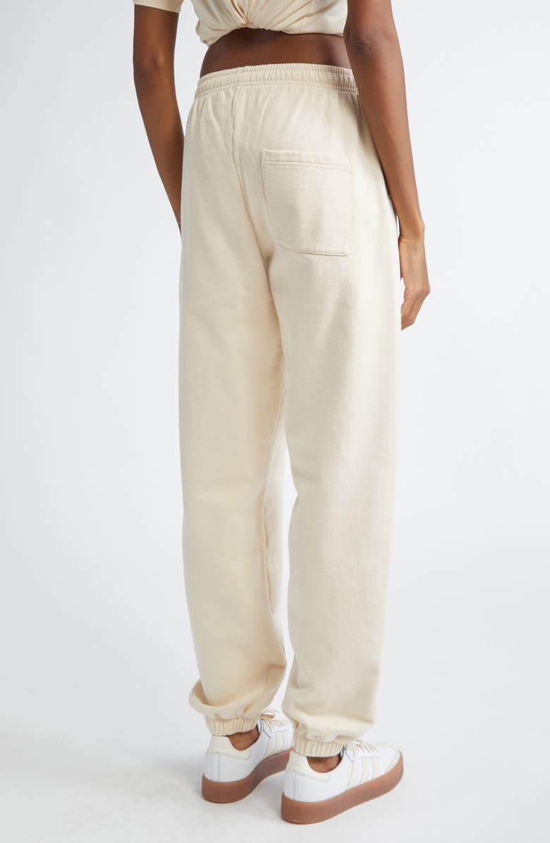 Sporty & Rich NY Health Club Joggers, Alternate, color, Cream