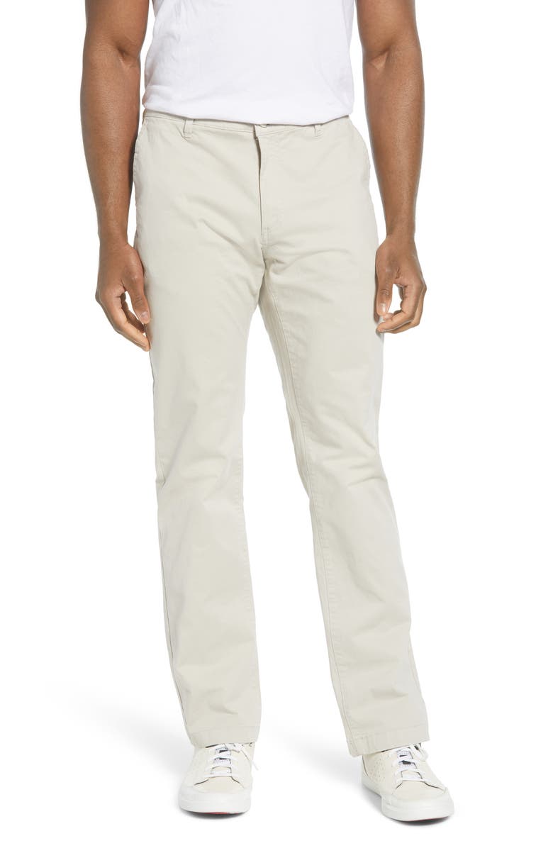 Cutter & Buck Voyager Classic Fit Stretch Cotton Chinos, Main, color,