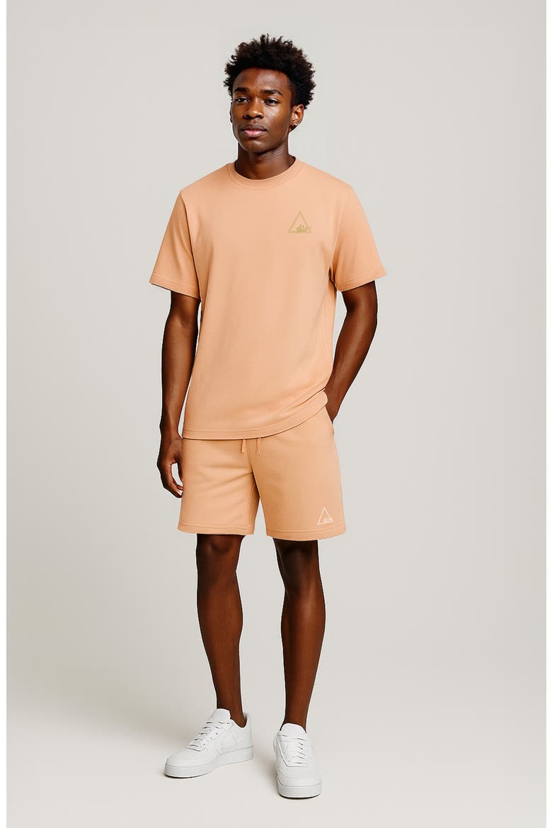 Homecourt Cotton Graphic T-Shirt, Alternate, color, PEACH