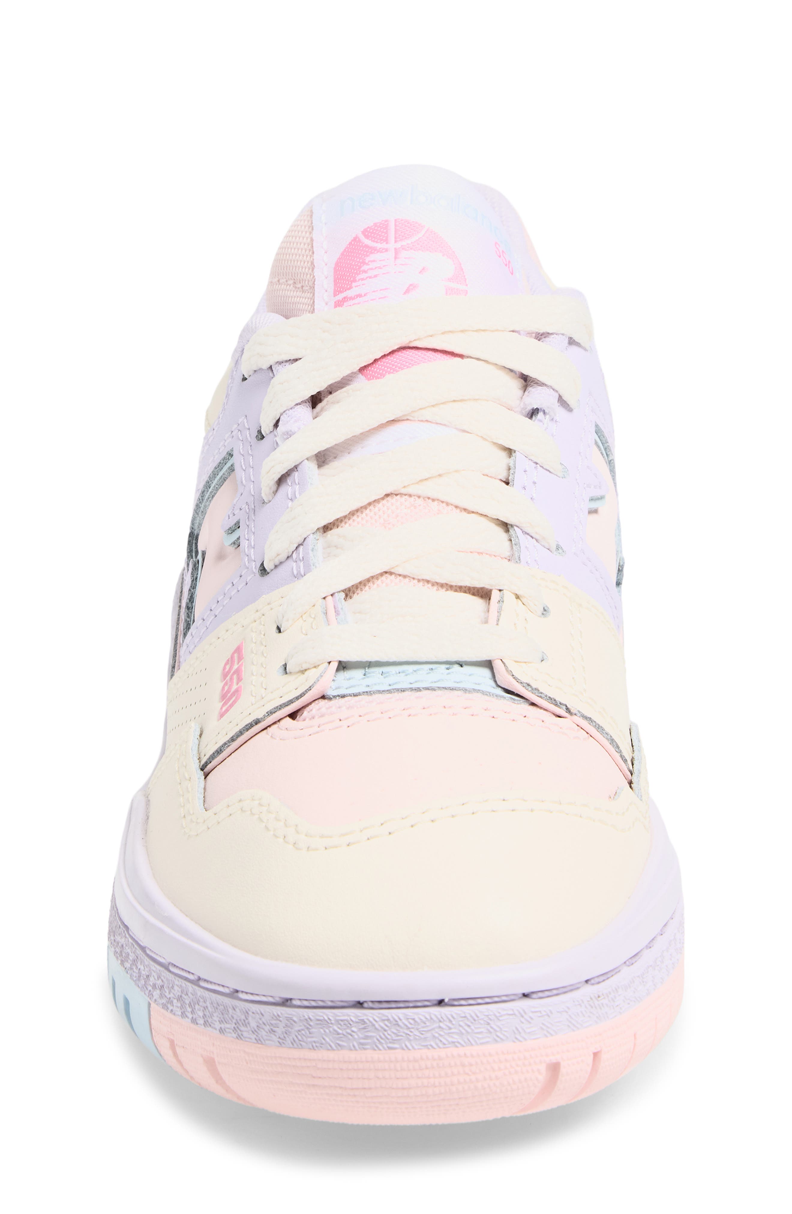 New Balance Kids' b550 Sneaker, Alternate, color, Shell Pink/ Permafrost