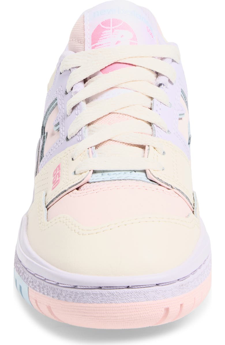 New Balance Kids' b550 Sneaker, Alternate, color, Shell Pink/ Permafrost