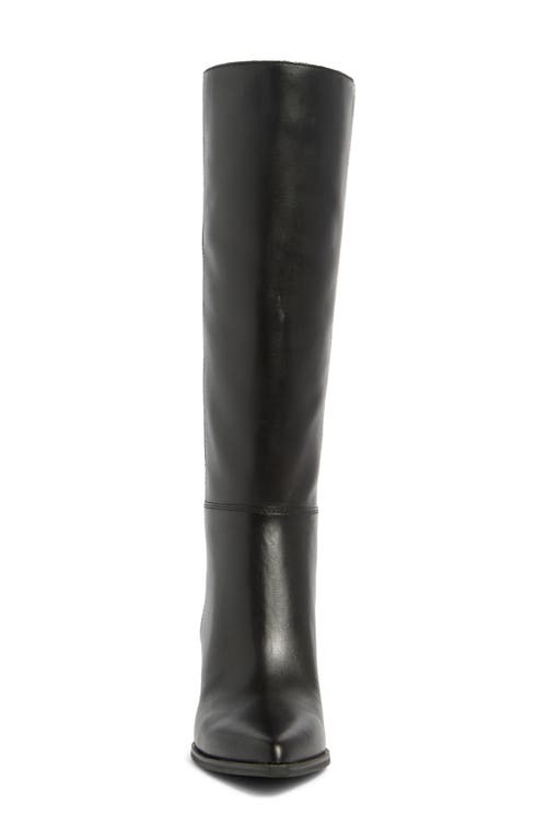 Marc Fisher Ltd Challi Pointed Toe Knee High Boot In Black