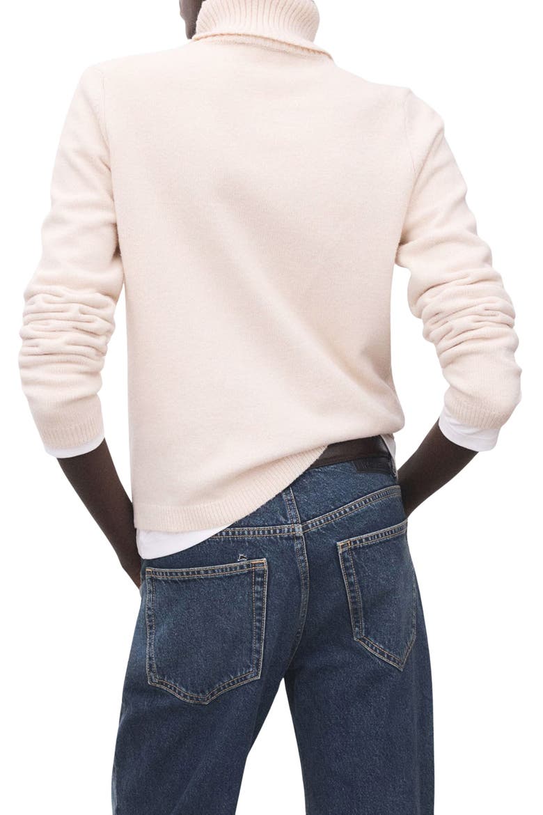 Turtleneck Sweater, Alternate, color, ECRU