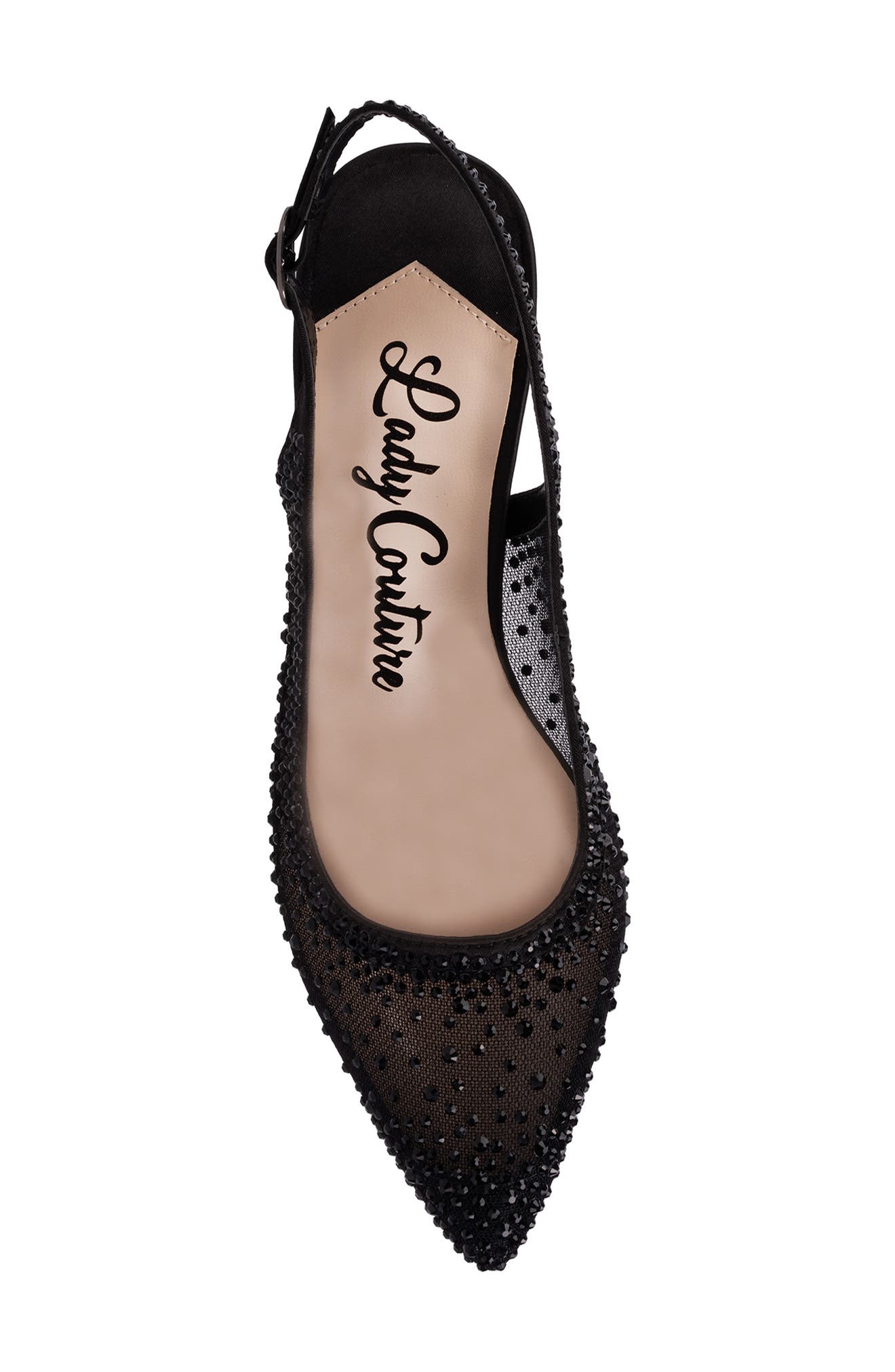 LADY COUTURE Demin Slingback Pump, Alternate, color, 