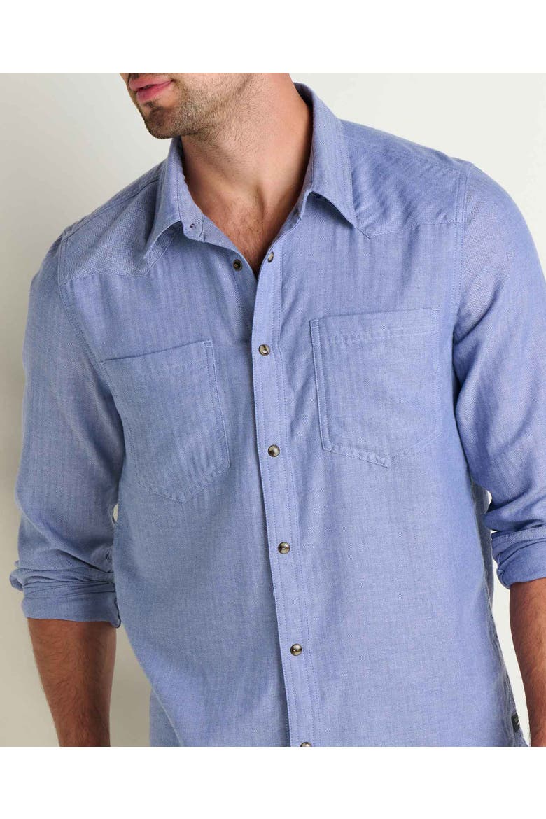 Airsmyth Western Long Sleeve Shirt, Alternate, color, Dew Pattern