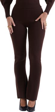 HOUSE OF CB Nereida Rib Flare Pants