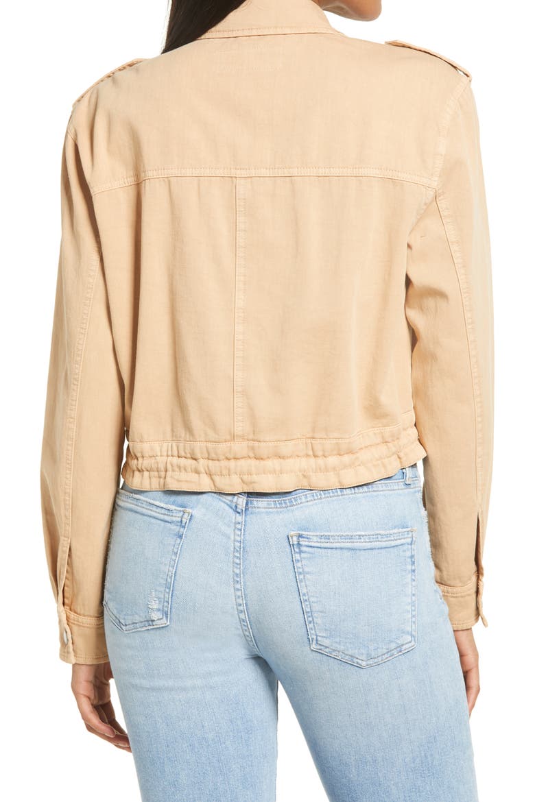 Twill Utility Jacket, Alternate, color, SUN BURN