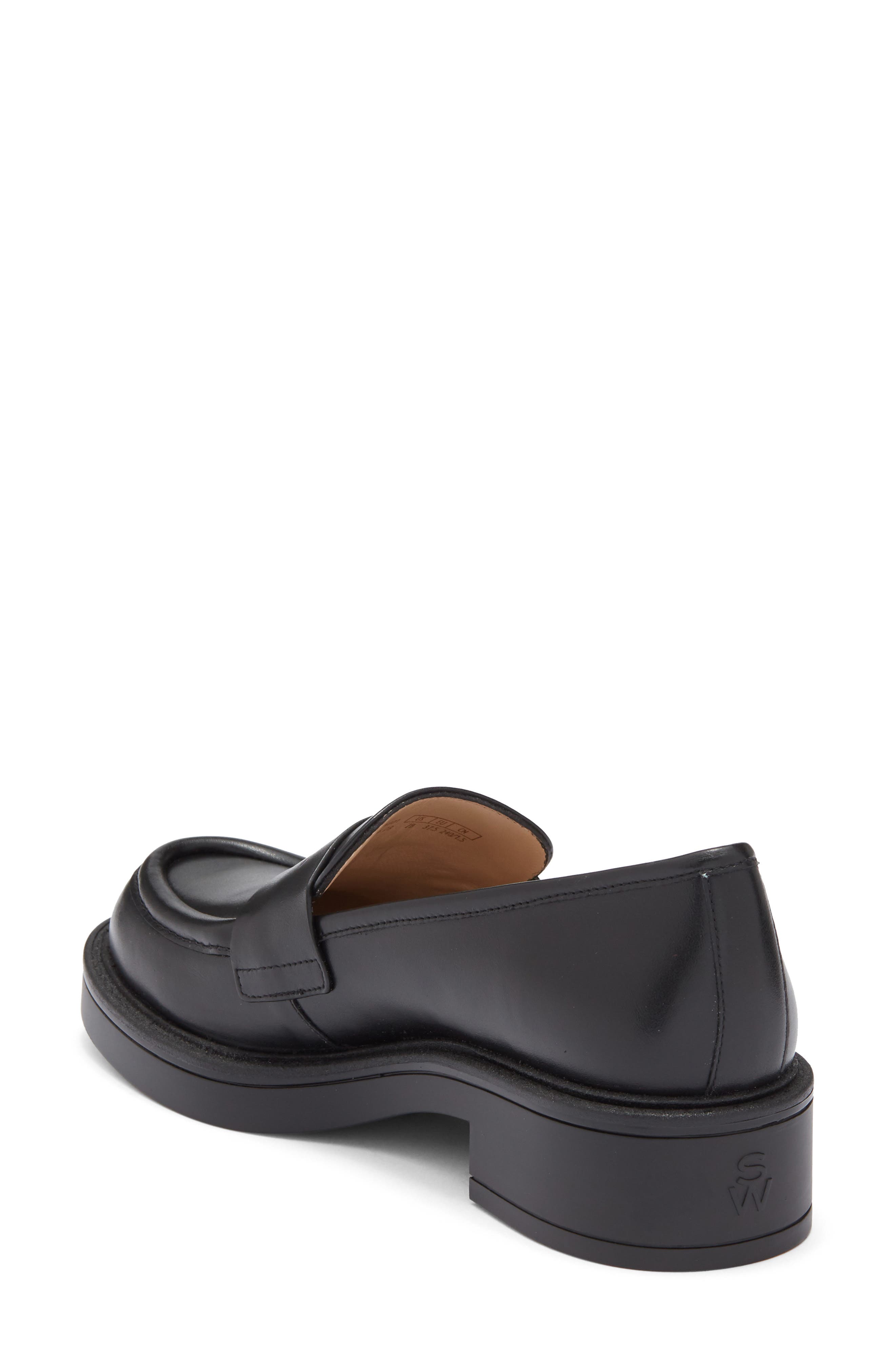 Stuart Weitzman Louise Loafer, Alternate, color, Black