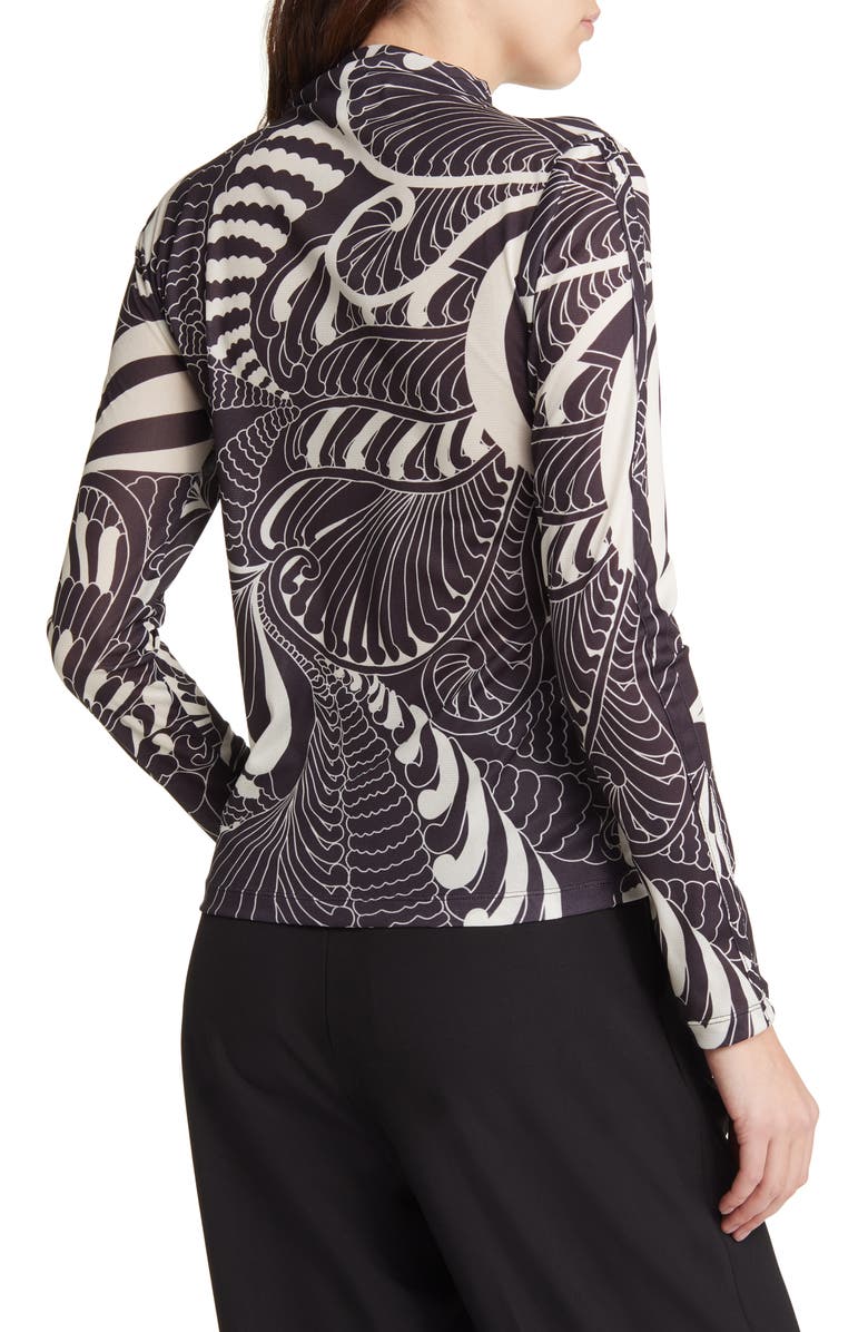 Ted Baker London Emberr Grown On Skinny Long Sleeve Top, Alternate, color, 