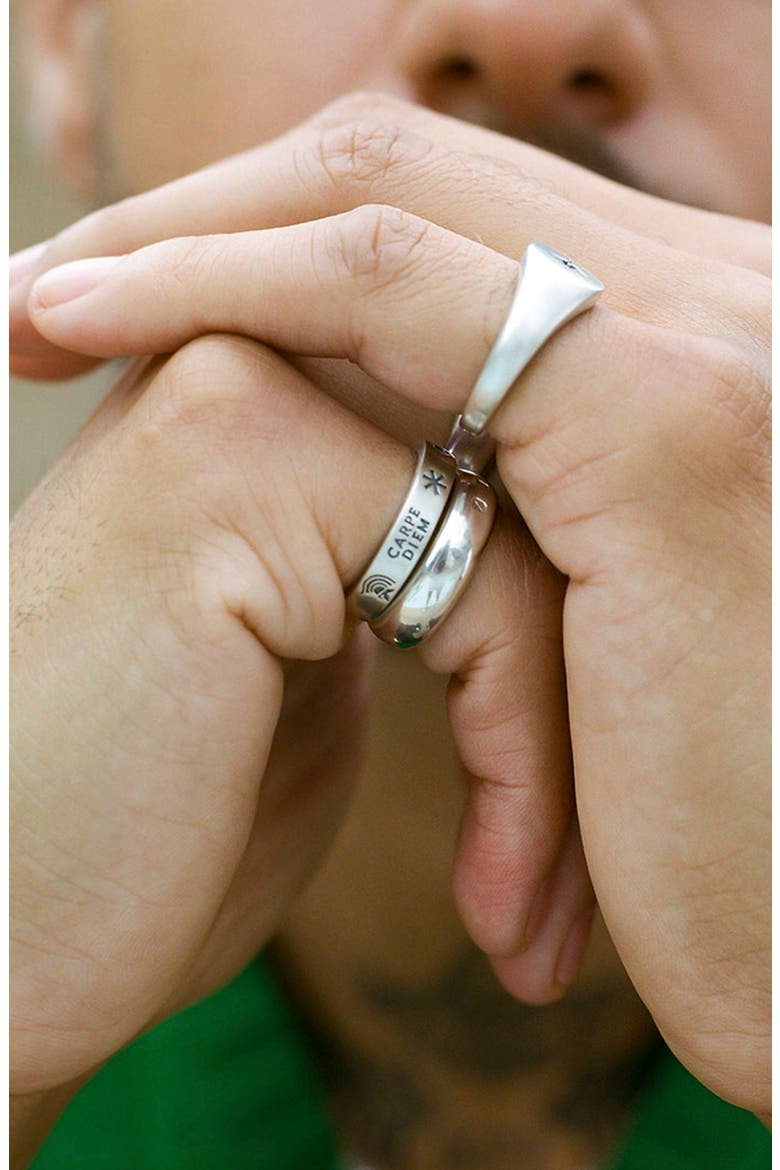 Patriot Band Ring, Alternate, color, SILVER