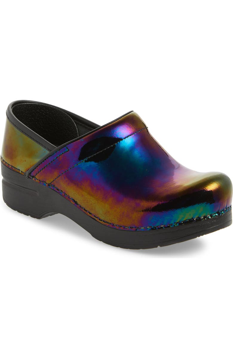 Dansko Professional Clog, Main, color, Petrol Patent