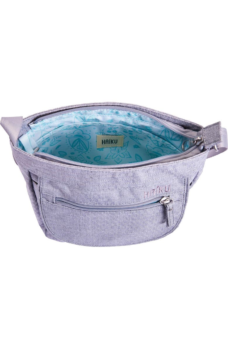 HAIKU Jaunt RFID Blocking Crossbody, Alternate, color, Stone Gray