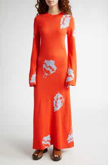 Marimekko Leikky Myski Long Sleeve Sweater Dress