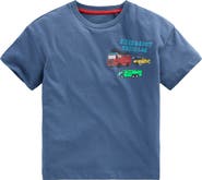 Mini Boden Kids' Rescue Vehicles Cotton Graphic T-Shirt