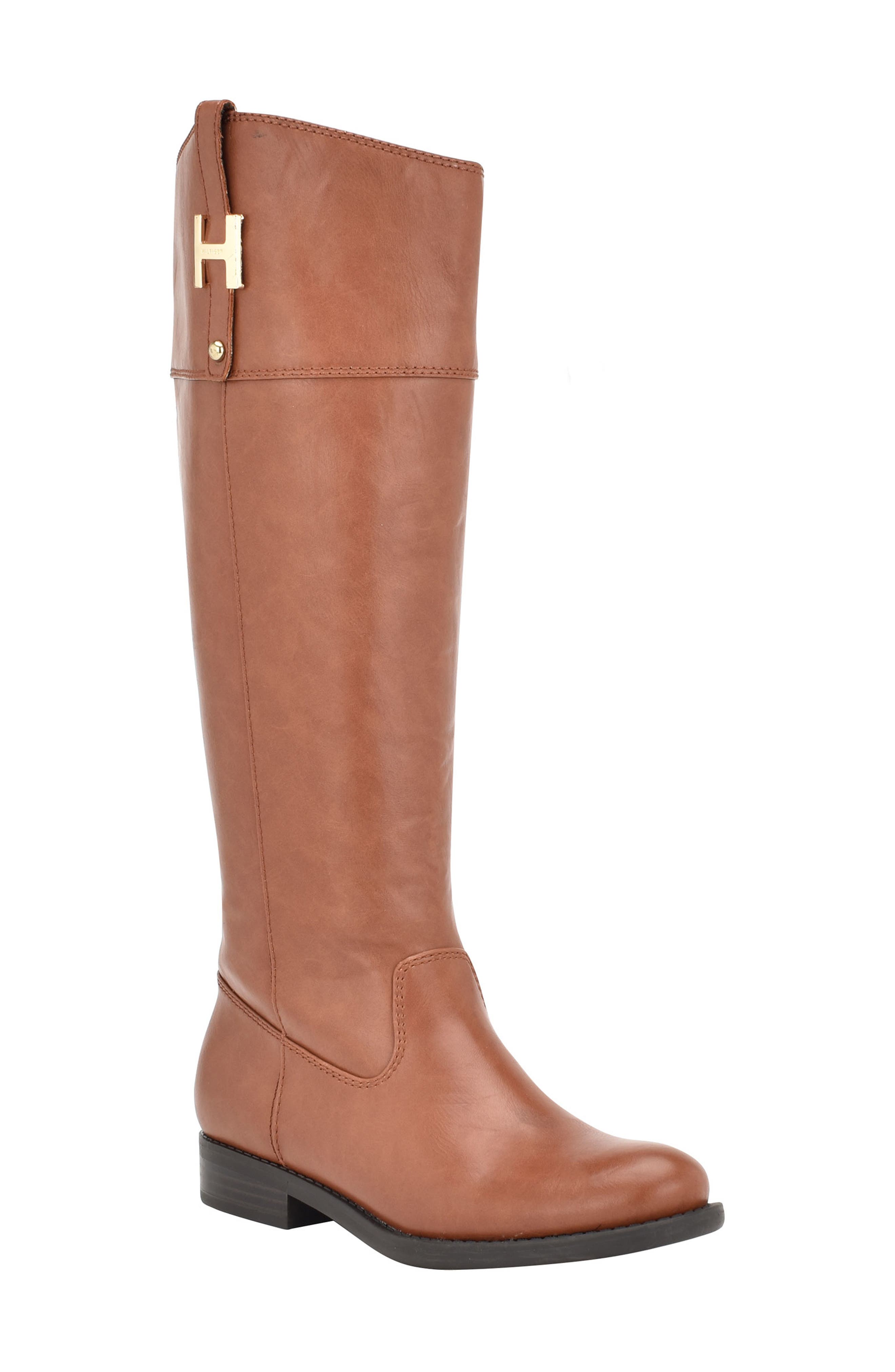 Shyenne Mid Calf Boot, Main, color, MEDIUM BROWN LL