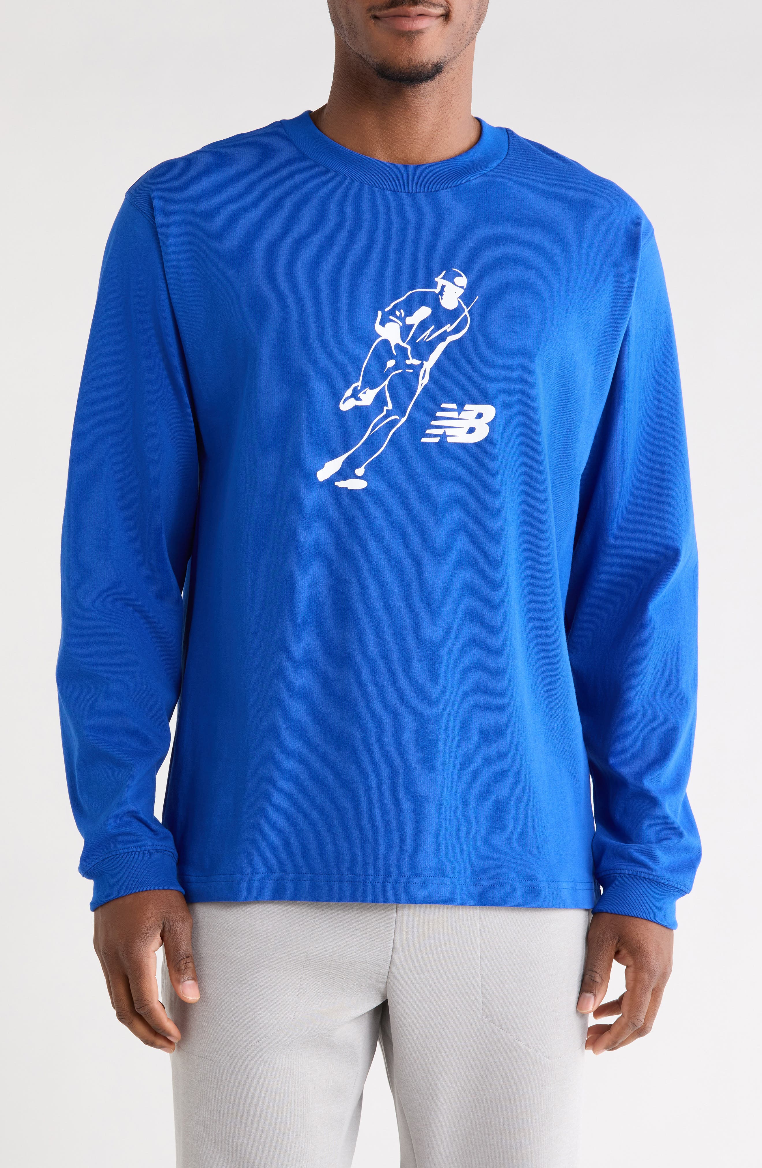 New Balance Ohtani Relaxed Long Sleeve Graphic T-Shirt