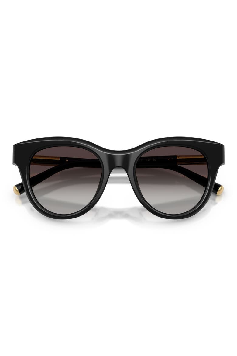 52mm Phantos Sunglasses, Alternate, color, BLACK / GREY GRADIENT