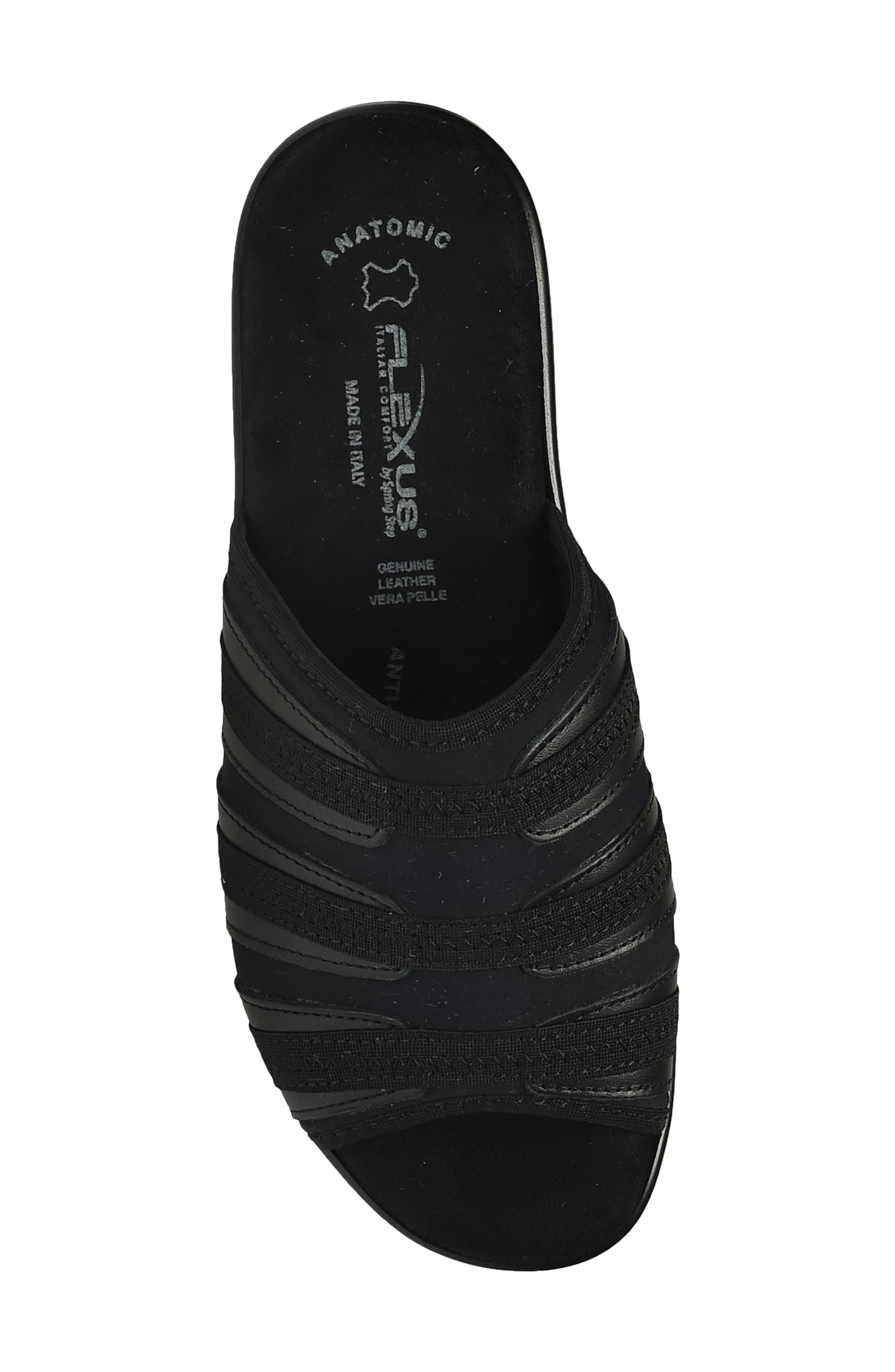 Swift Slide Sandal, Alternate, color, BLACK