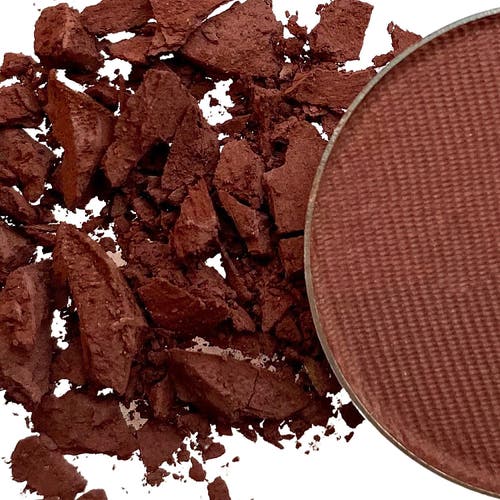 Honeybee Gardens Pressed Powder Eye Shadow Single In Matte Maroon Brown