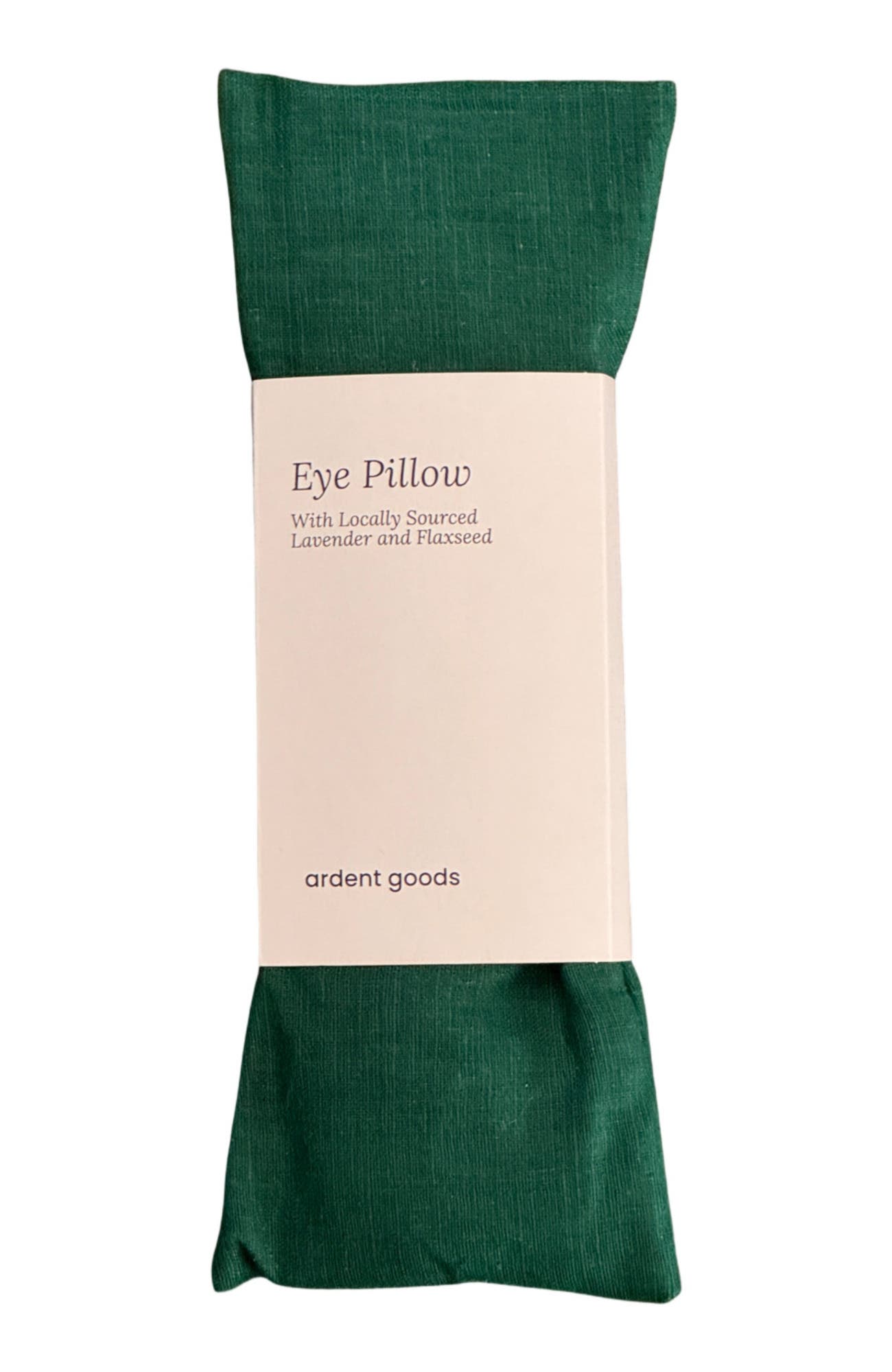 Ardent Goods Linen Eye Pillow in Forest 