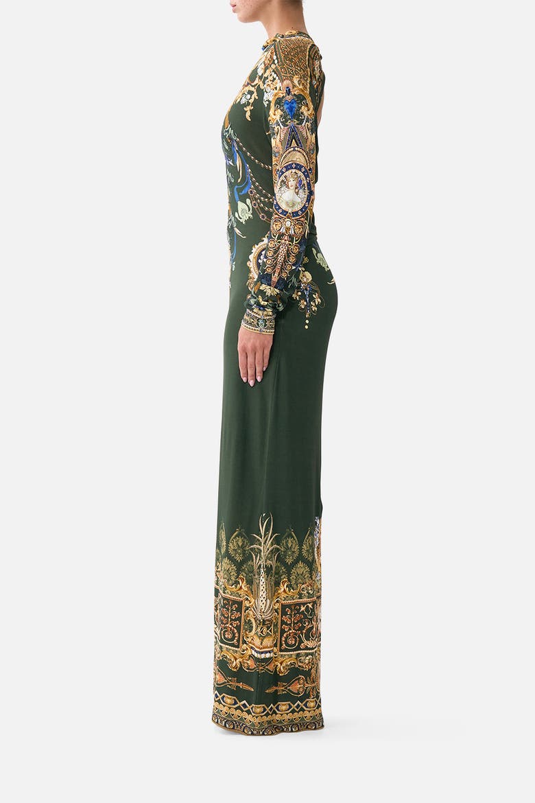 Back Detail Jersey Dress, Alternate, color, The Secession Sessions
