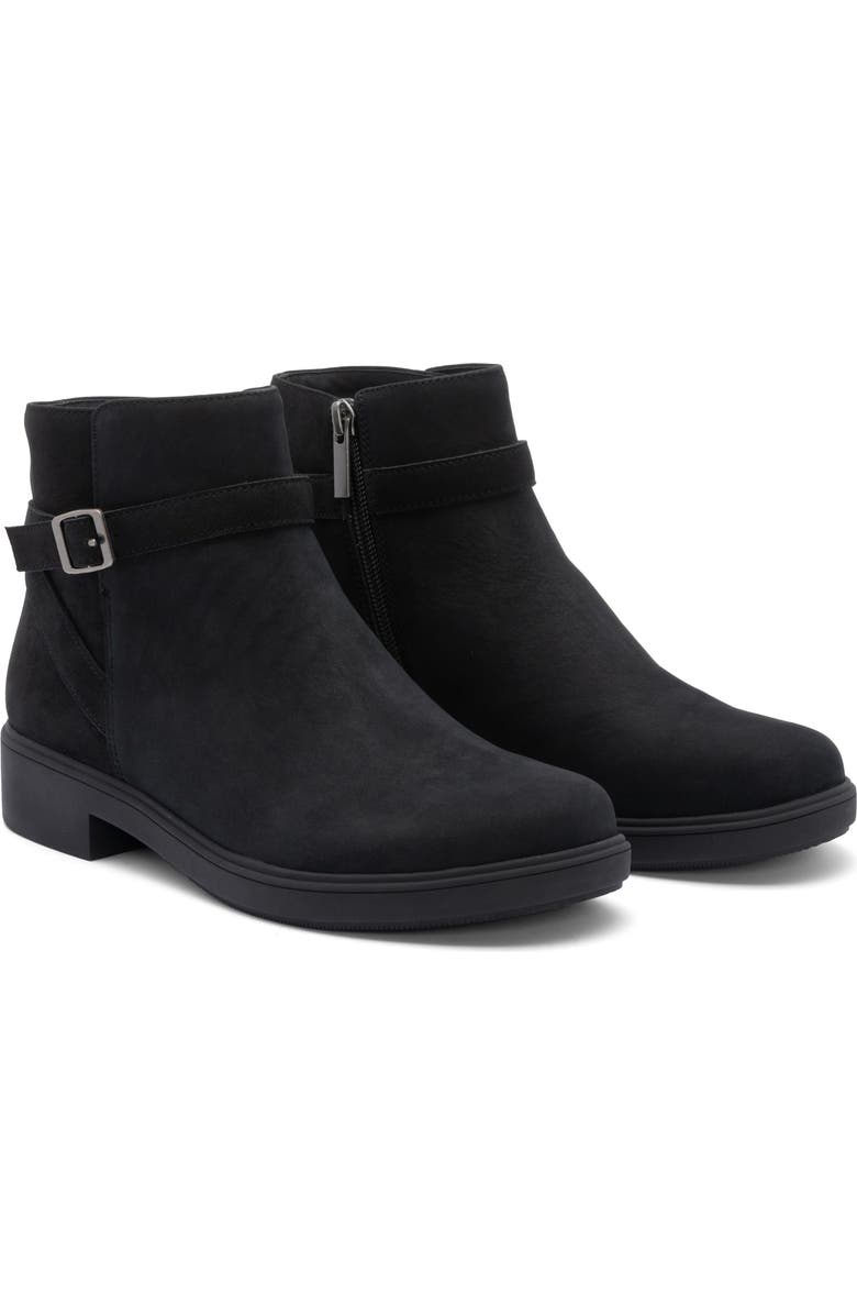 ABEO Compass Buckle Boot, Alternate, color, Black Nubuck - Metatarsal