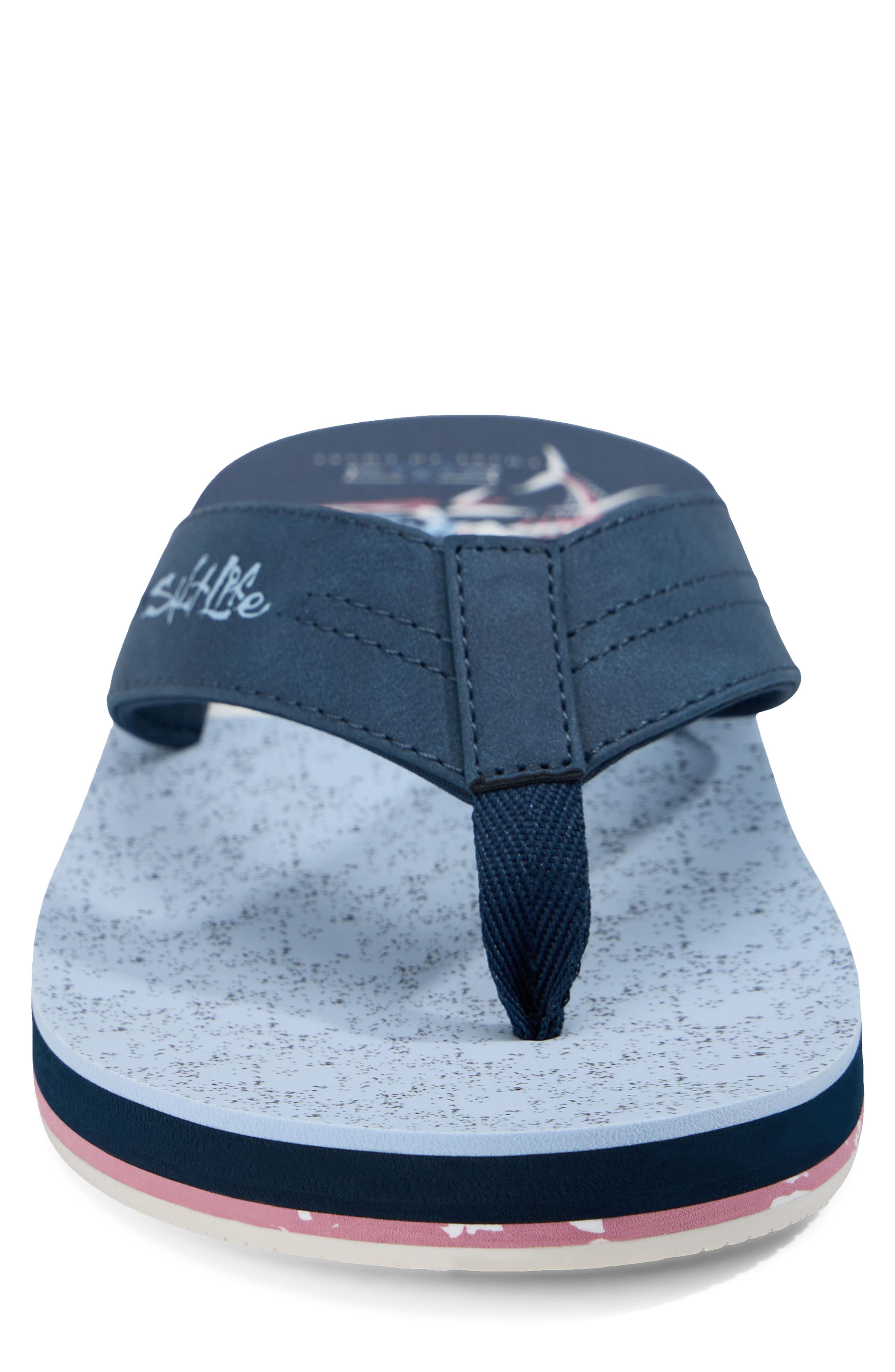 The Harbor Flip Flop, Alternate, color, NAVY / NAVY