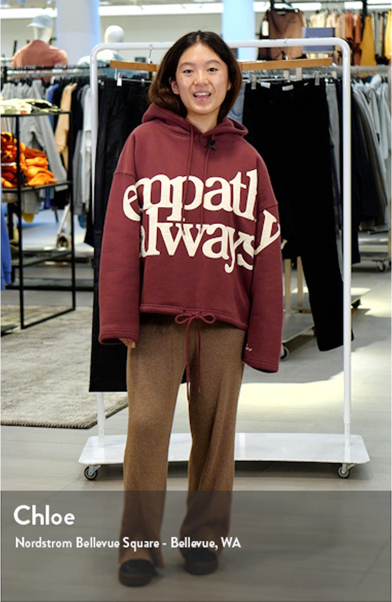 Empathy Always Graphic Hoodie, sales video thumbnail