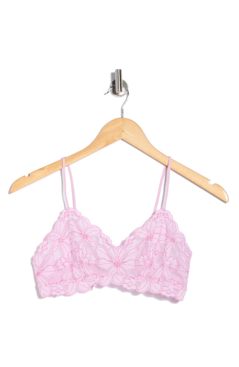 b.tempt'd by Wacoal Feeling Famous Bralette, Alternate, color, Pink Lavender/ Very Berry