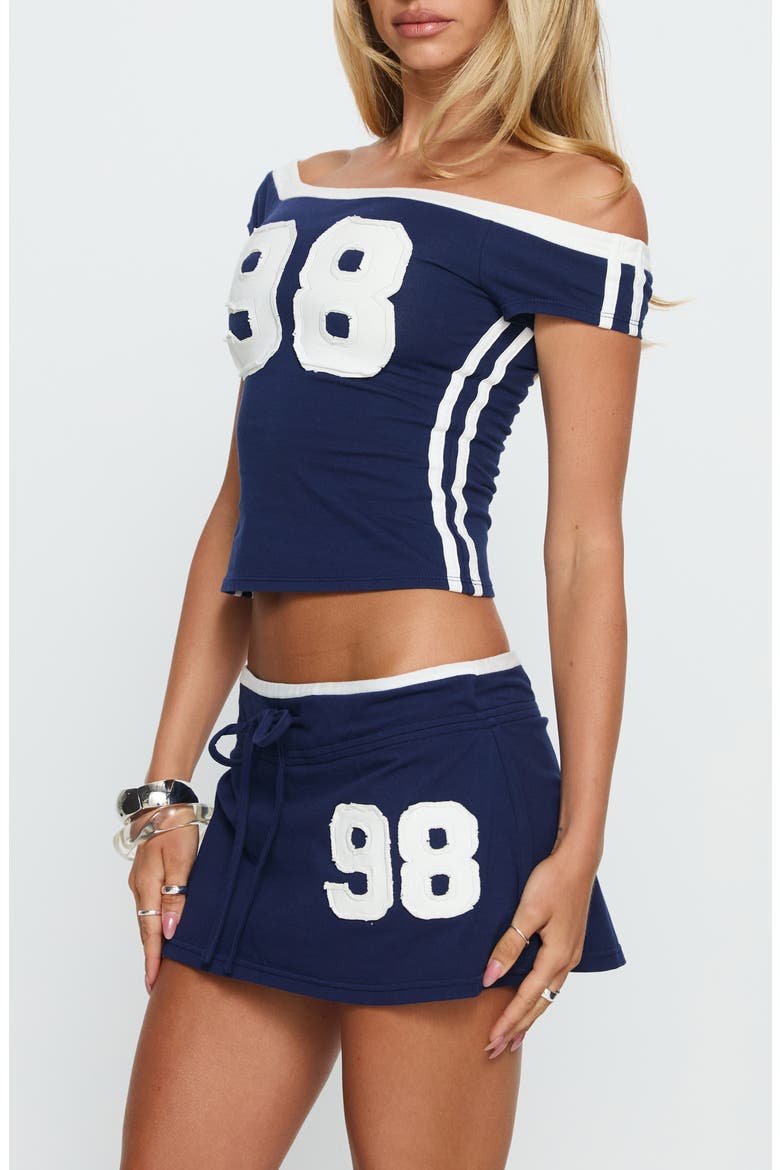 98 Off the Shoulder Top, Alternate, color, NAVY