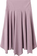 MANGO TEEN Handkerchief Hem Midi Skirt