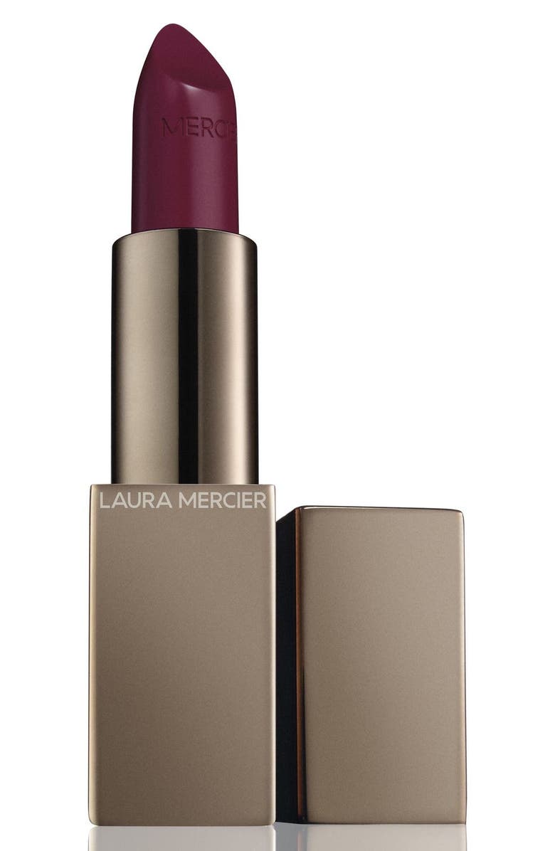 Laura Mercier Rouge Essentiel Silky Crème Lipstick, Alternate, color, Bordeaux